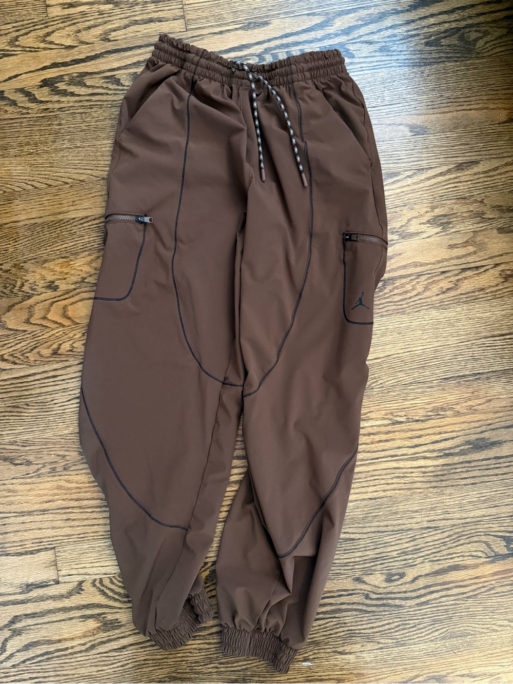 Air Jordan Loose Fit Sport Tunnel Jogger Pant in Cacao Wow Brown